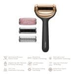 ТоварРолер для голкової мезотерапії обличчя та тіла GESKE MicroNeedle Face&Body Roller 9в1 gray