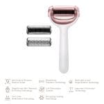 ТоварЕлектронний ролер для обличчя та тіла з мікроголками GESKE MicroNeedle Face&Body Roller 8в1 starlight