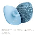 ТоварЩітка для обличчя GESKE Facial Brush 4в1 з тримачем aquamarine