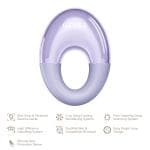 ТоварМасажер для очей GESKE Cool&Warm Eye Massager 7в1 purple