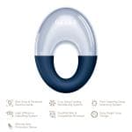 ТоварМасажер для очей GESKE Cool&Warm Eye Massager 7в1 midnight