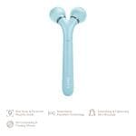 ТоварЕлектронний ультразвуковий ролик для обличчя GESKE Sonic Facial Roller 4в1 turquoise