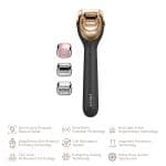 ТоварЕлектронний ролер для обличчя з мікроголками GESKE MicroNeedle Face Roller 9в1 gray