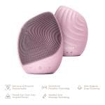 ТоварЕлектронна ультразвукова щітка для обличчя GESKE Sonic Facial Brush 5в1 pink