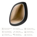 ТоварУльтразвукова маска тепло та холод GESKE Sonic Warm&Cool Mask 9в1 gray
