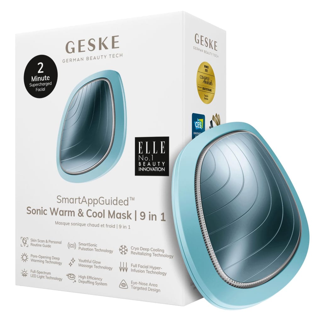 Фото товару: Ультразвукова маска тепло та холод GESKE Sonic Warm&Cool Mask 9в1 turquoise № 0