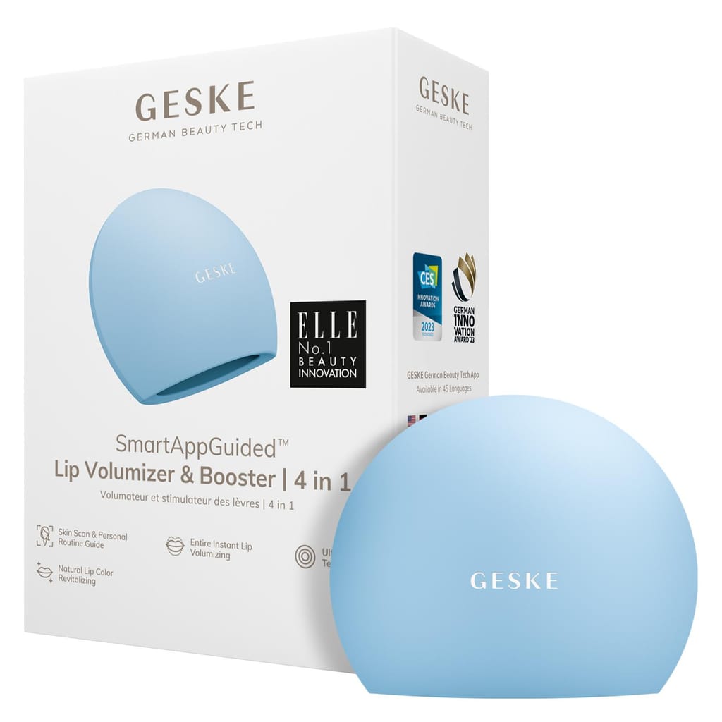Фото товару: Пристрій для збільшення обʼєму губ GESKE Lip Volumizer&Booster 4в1 Big aquamarine № 0