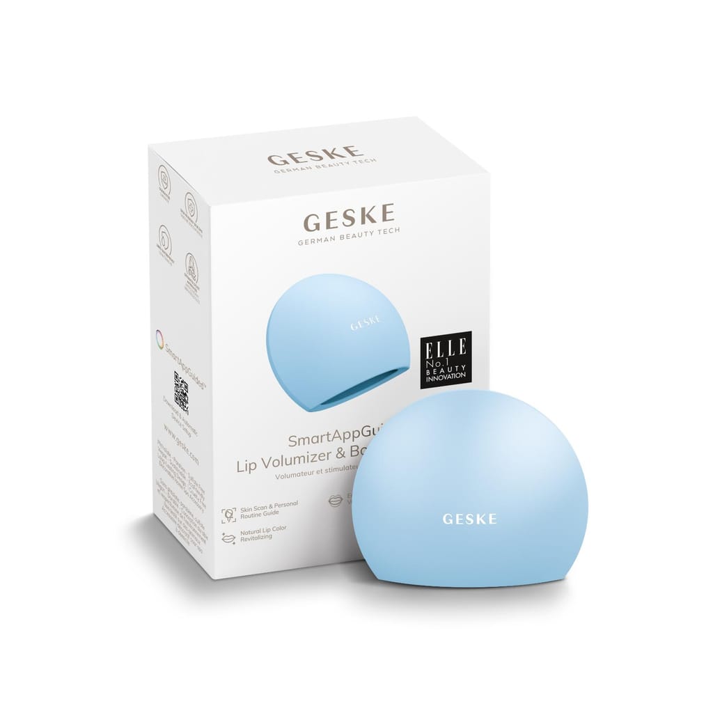 Фото товару: Пристрій для збільшення обʼєму губ GESKE Lip Volumizer&Booster 4в1 Big aquamarine № 8