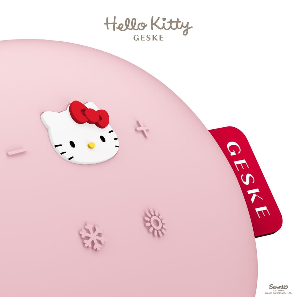 Фото товару: Ультразвукова маска тепло та холод GESKE Sonic Warm&Cool Mask 8в1 by Hello Kitty pink № 4