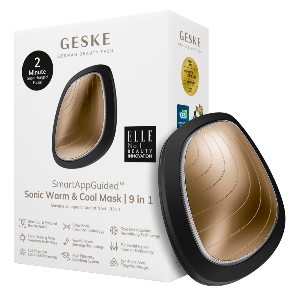 Фото товару: Ультразвукова маска тепло та холод GESKE Sonic Warm&Cool Mask 9в1 gray № 0