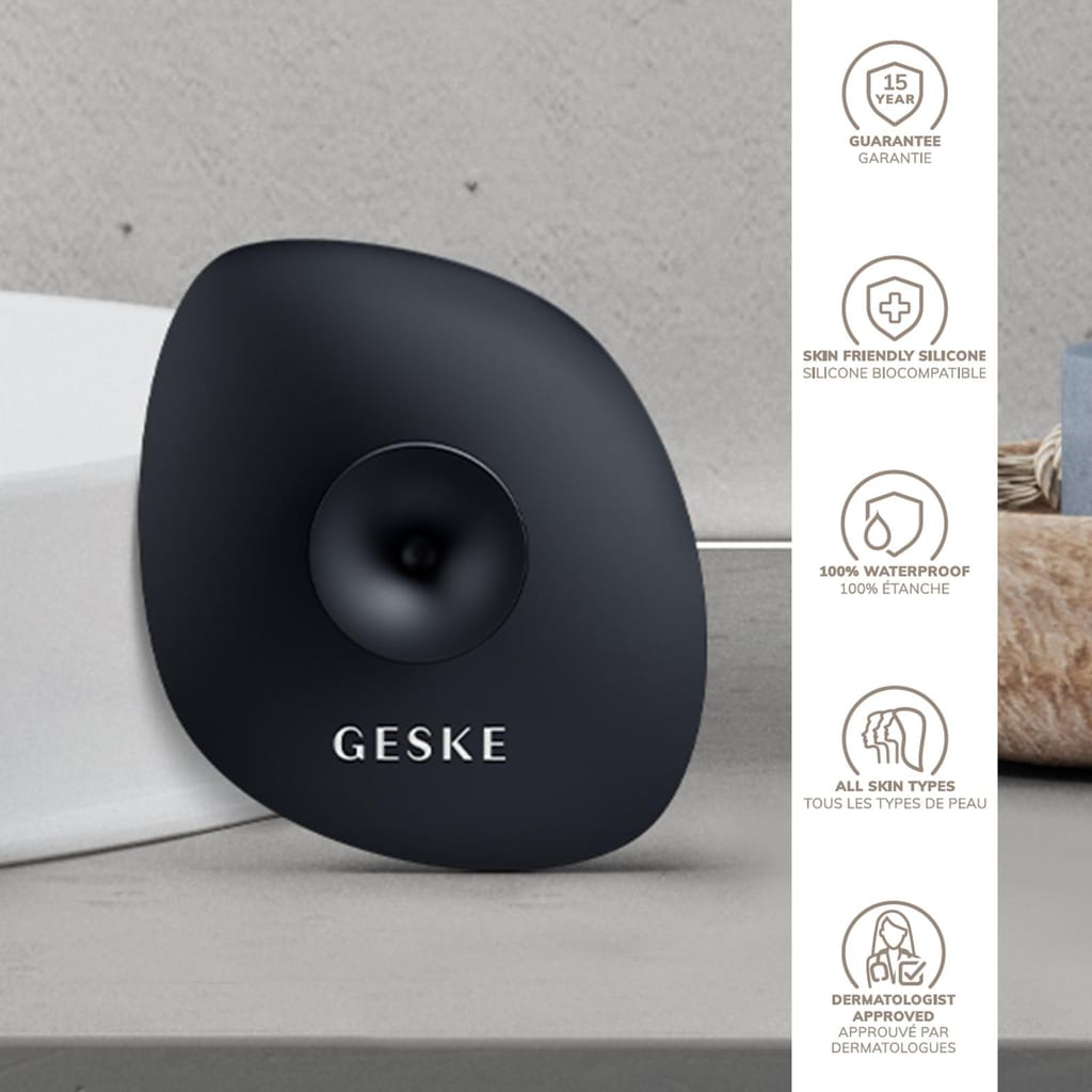 Фото товару: Щітка для обличчя GESKE Facial Brush 4в1 з тримачем black № 2