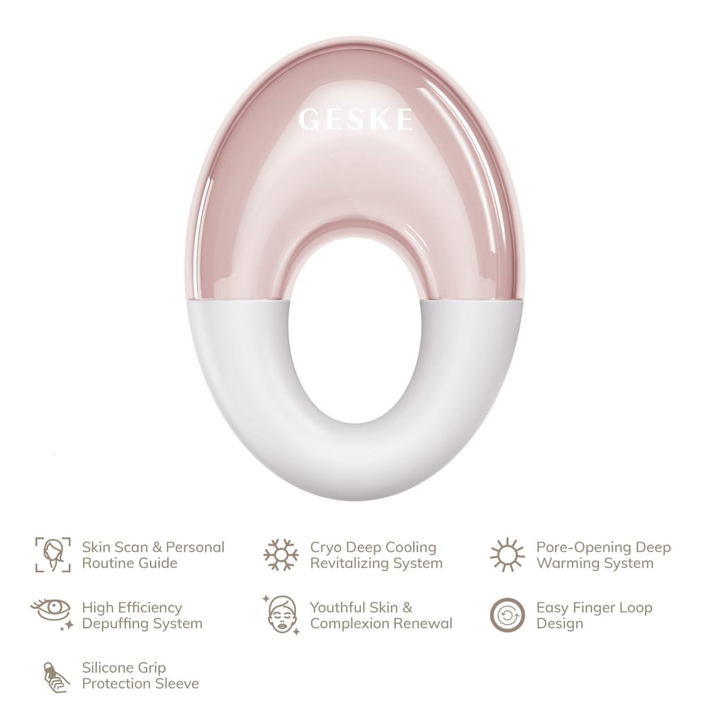 Фото товару: Масажер для очей GESKE Cool&Warm Eye Massager 7в1 starlight № 1