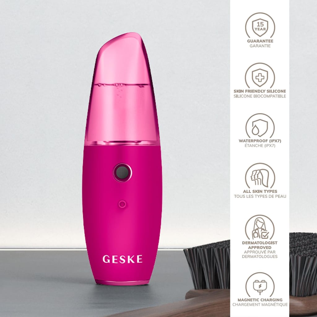 Фото товару: Зволожувач для шкіри обличчя GESKE Facial Hydration Refresher 4 in 1 magenta № 2