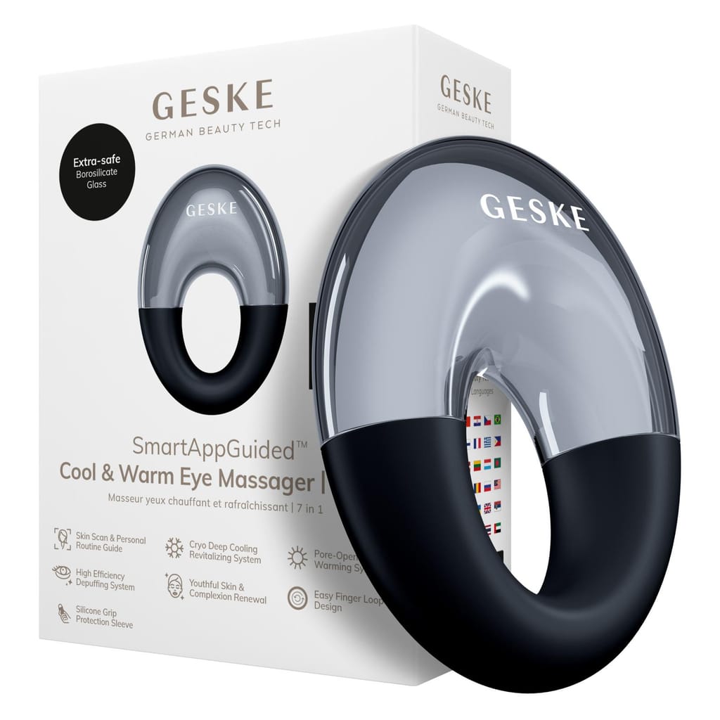 Фото товару: Масажер для очей GESKE Cool&Warm Eye Massager 7в1 black № 0