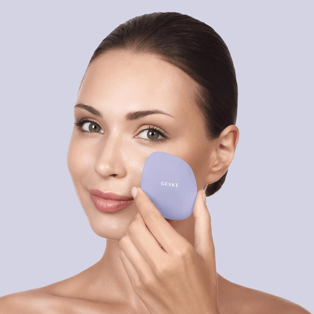 Фото товару: Щітка для обличчя GESKE Facial Brush 4в1 purple № 3
