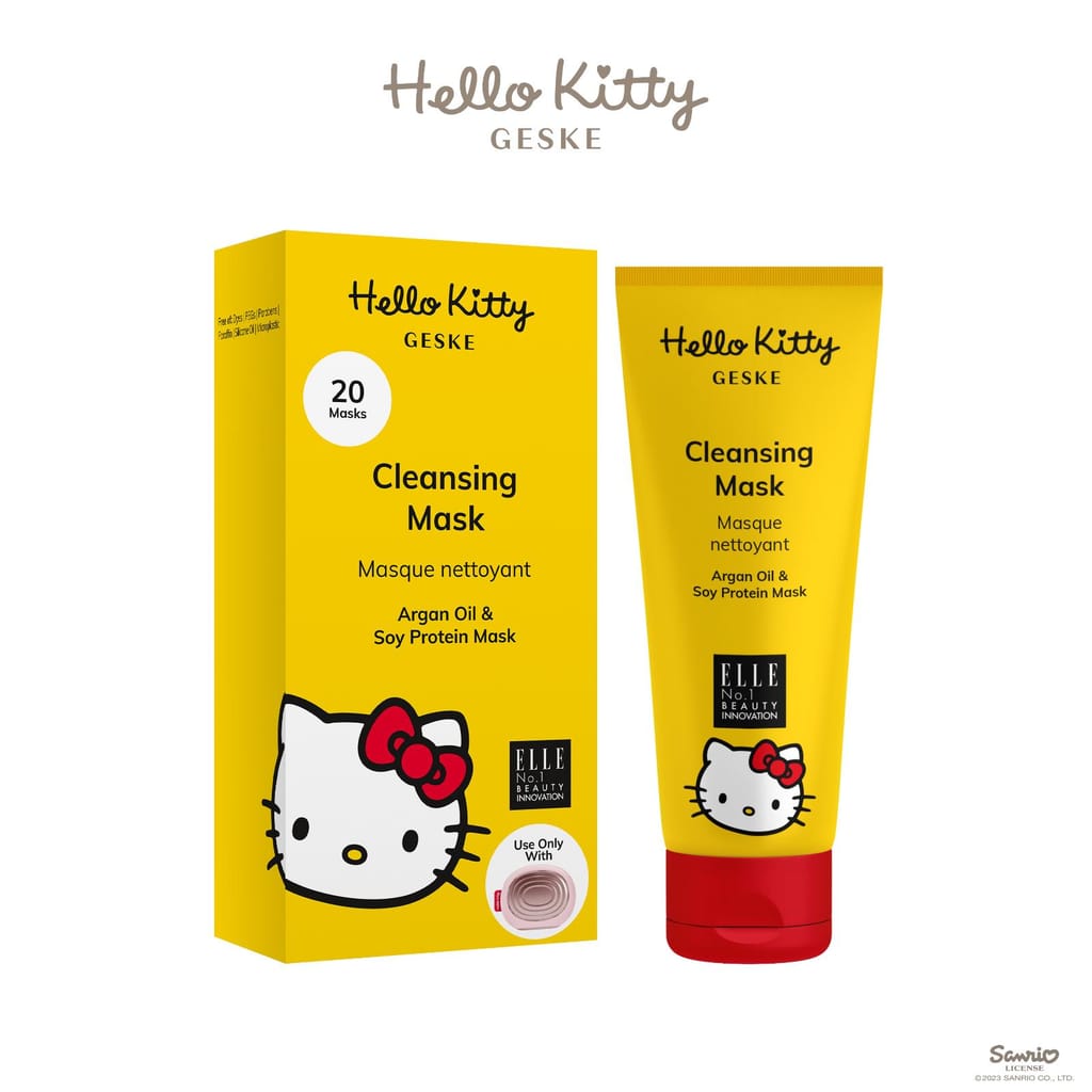 Фото товару: Очисна маска GESKE Cleansing Mask by Hello Kitty Oval 20 шт № 0