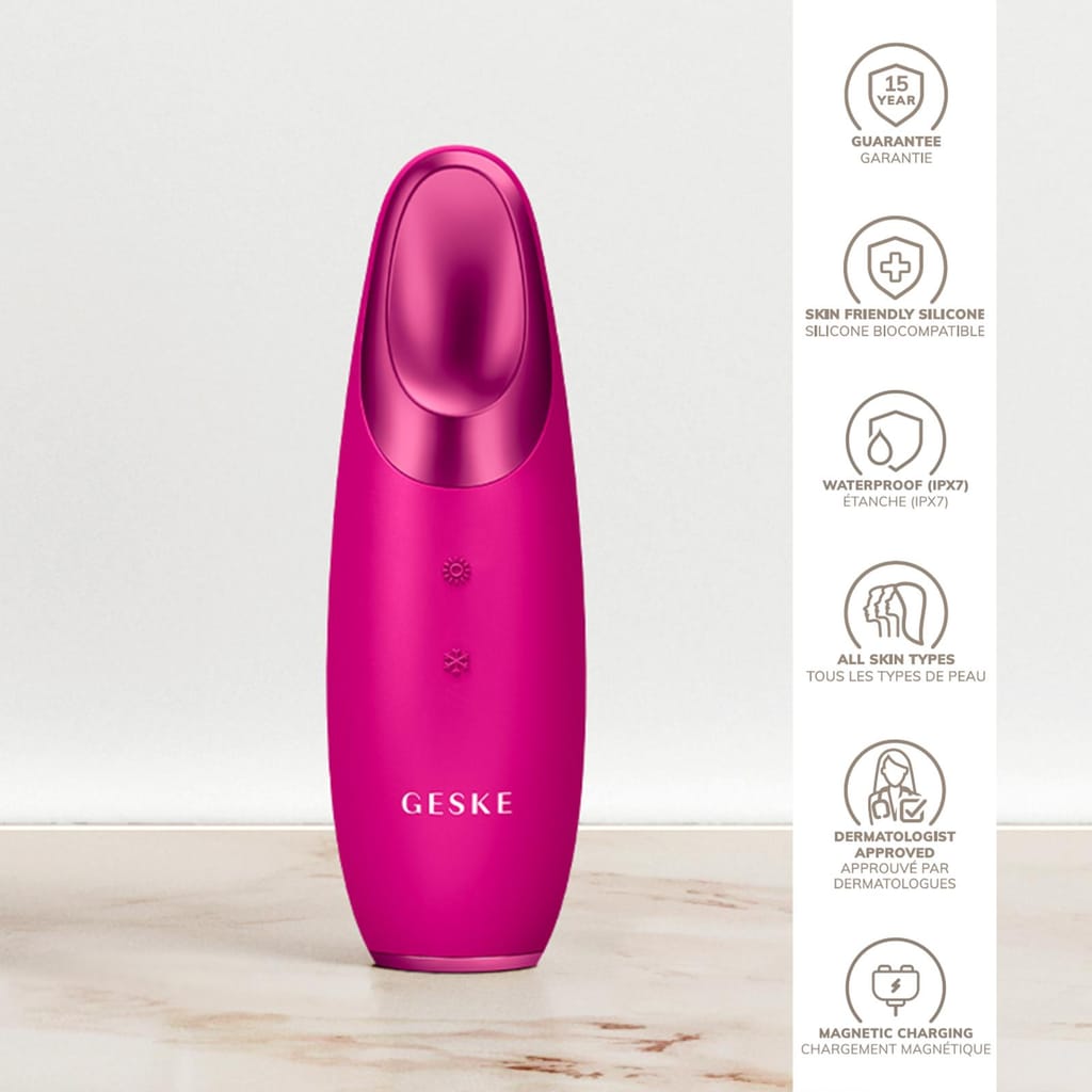 Фото товару: Енерджайзер для очей GESKE Warm&Cool Eye Energizer 6в1 magenta № 2