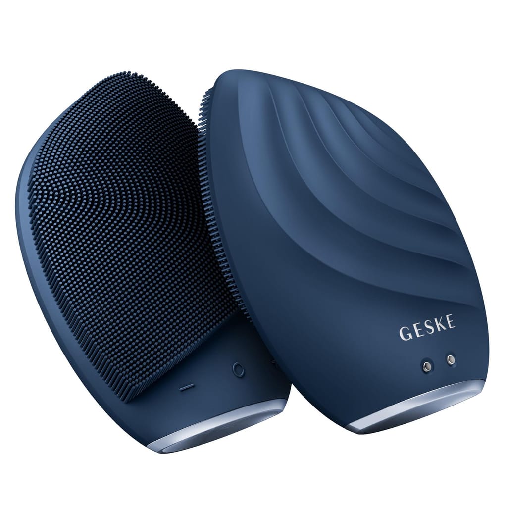 Фото товару: Електронна ультразвукова щітка для обличчя GESKE Sonic Facial Brush 5в1 midnight № 5