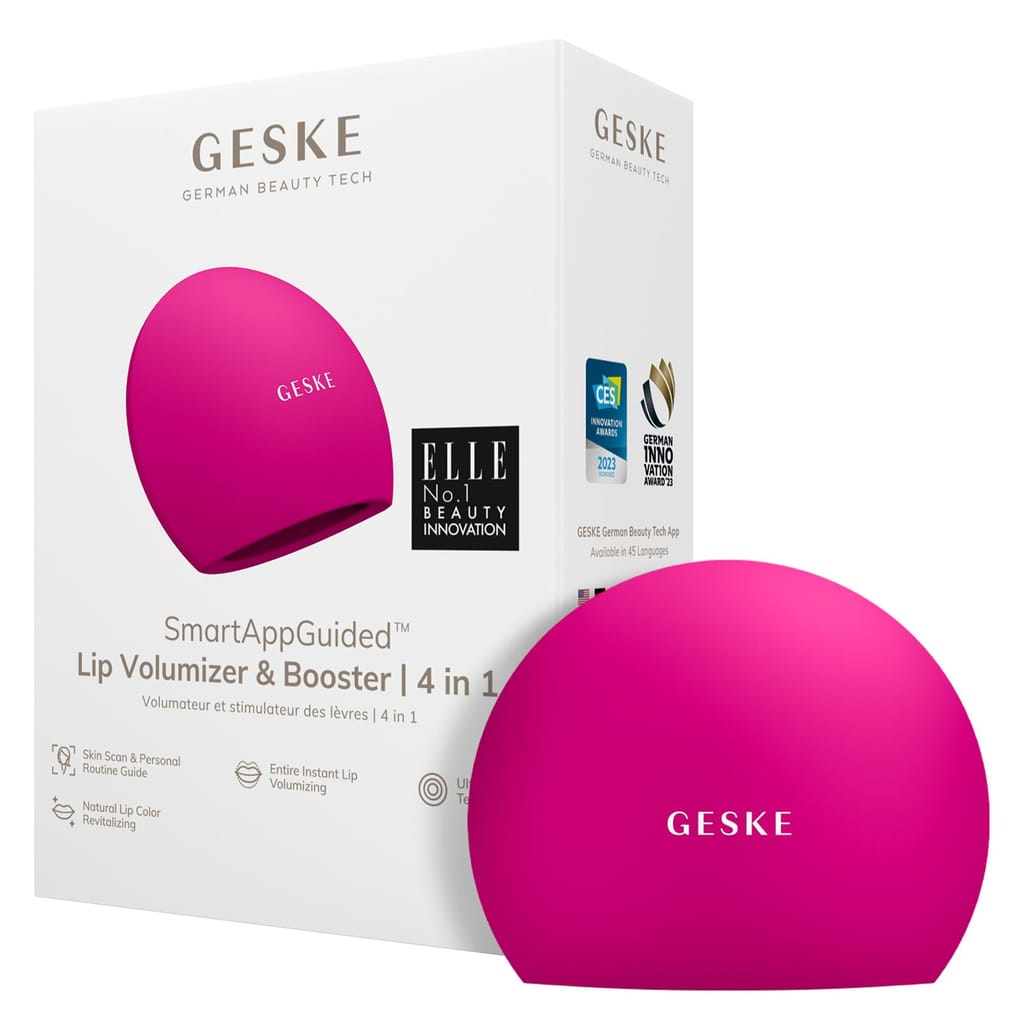 Фото товару: Пристрій для збільшення обʼєму губ GESKE Lip Volumizer&Booster 4в1 Big magenta № 0
