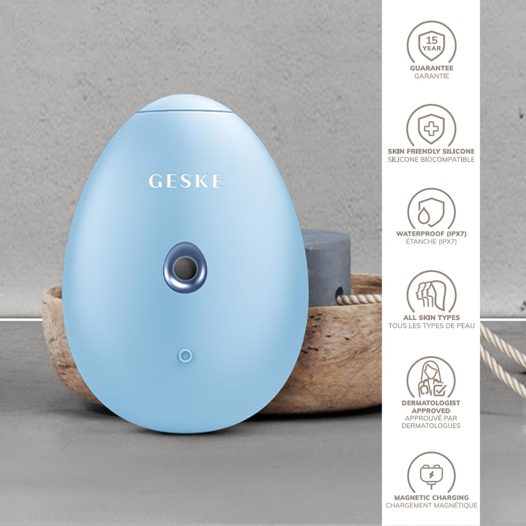 Фото товару: Електронний освіжувач для зволоження обличчя GESKE Facial Hydration Refresher 4в1 aquamarine № 2