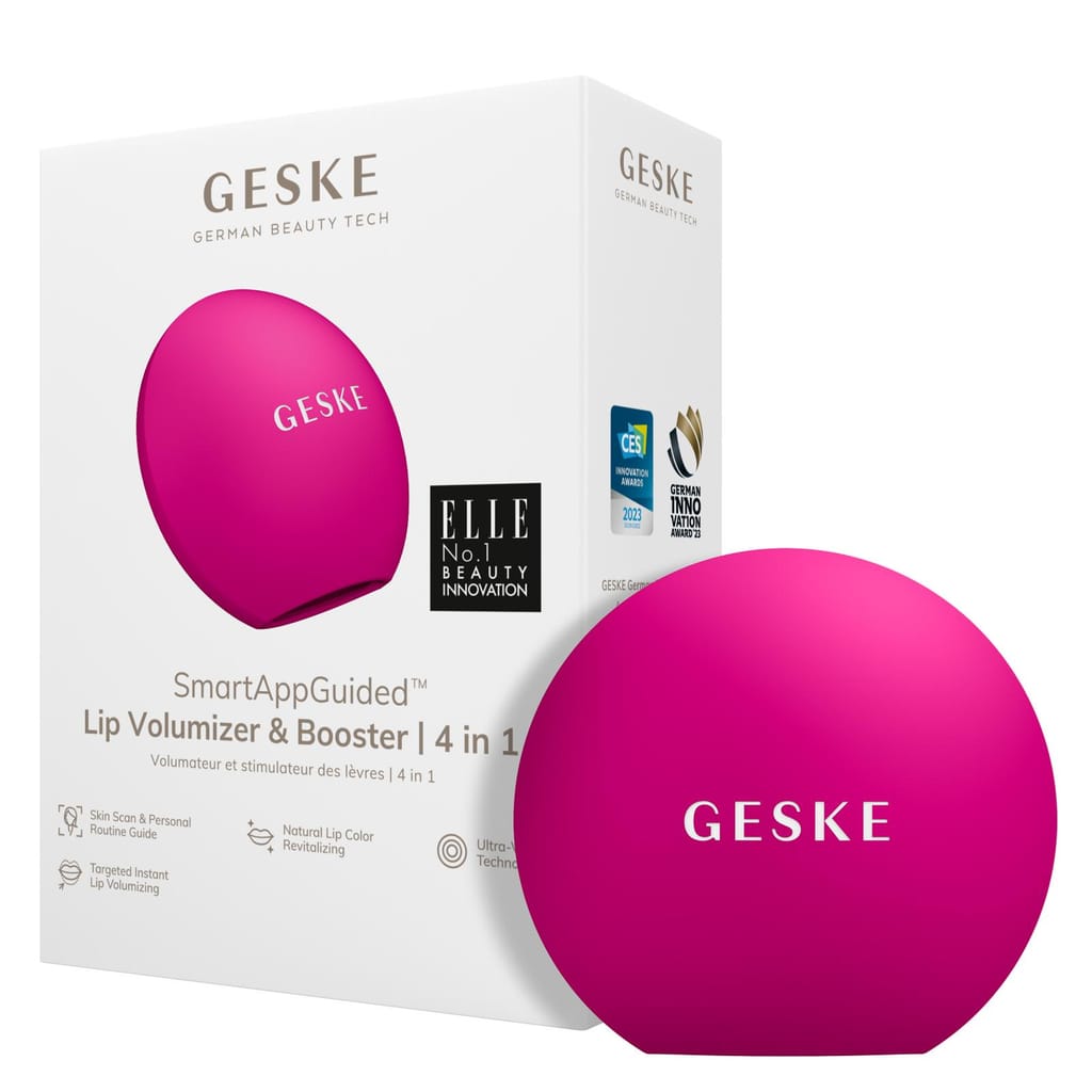 Фото товару: Пристрій для збільшення обʼєму губ GESKE Lip Volumizer&Booster 4в1 Small magenta № 0