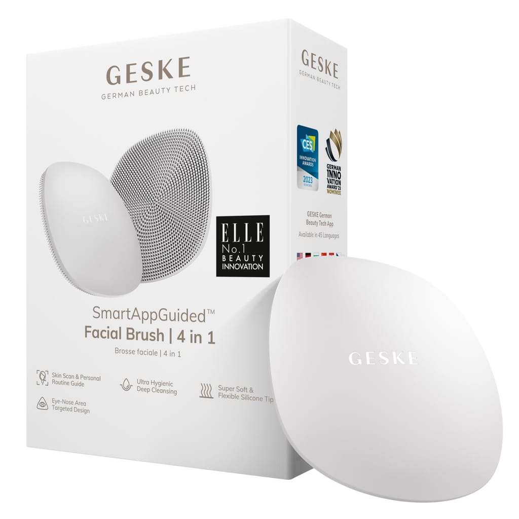 Фото товару: Щітка для обличчя GESKE Facial Brush 4в1 white № 0