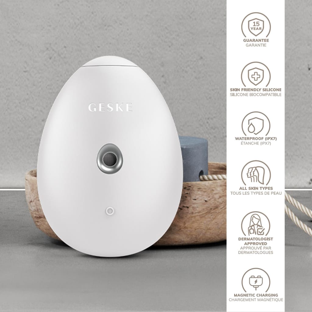 Фото товару: Електронний освіжувач для зволоження обличчя GESKE Facial Hydration Refresher 4в1 white № 2