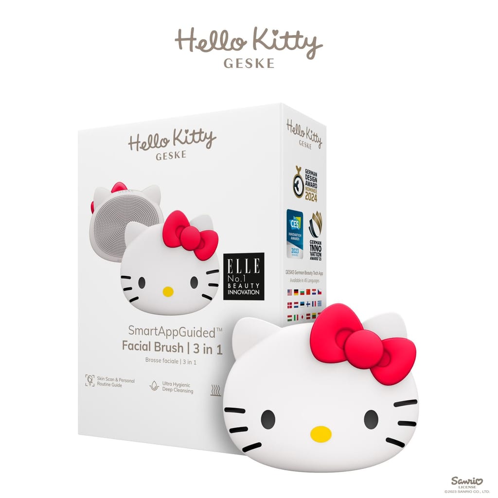 Фото товару: Щітка для обличчя GESKE Facial Brush 3в1 by Hello Kitty № 0