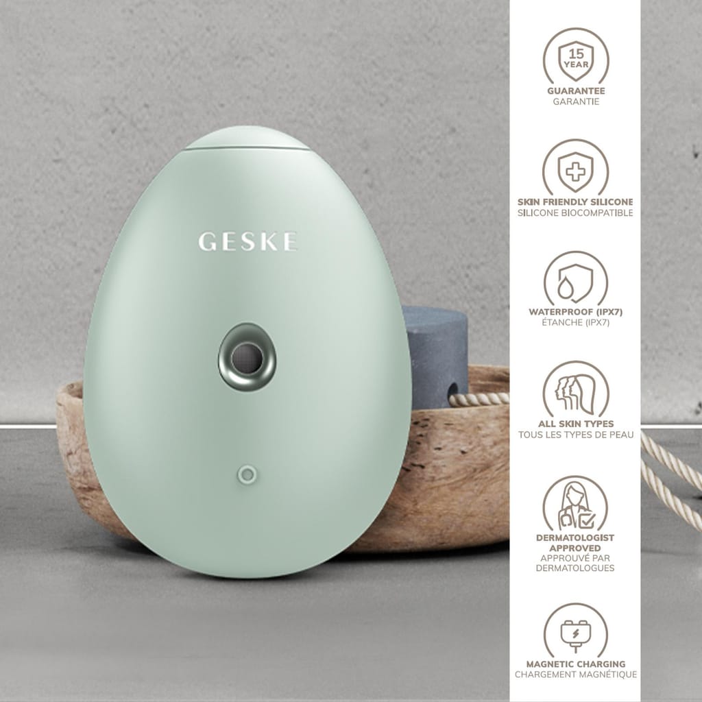 Фото товару: Електронний освіжувач для зволоження обличчя GESKE Facial Hydration Refresher 4в1 green № 2