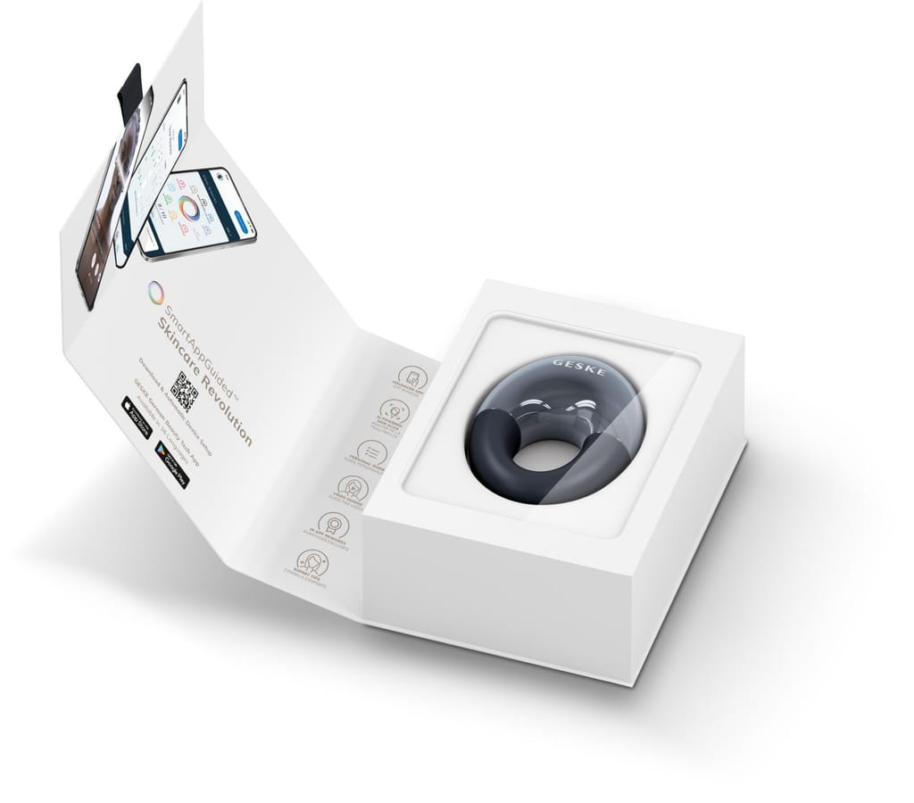 Фото товару: Масажер для очей GESKE Cool&Warm Eye Massager 7в1 black № 8