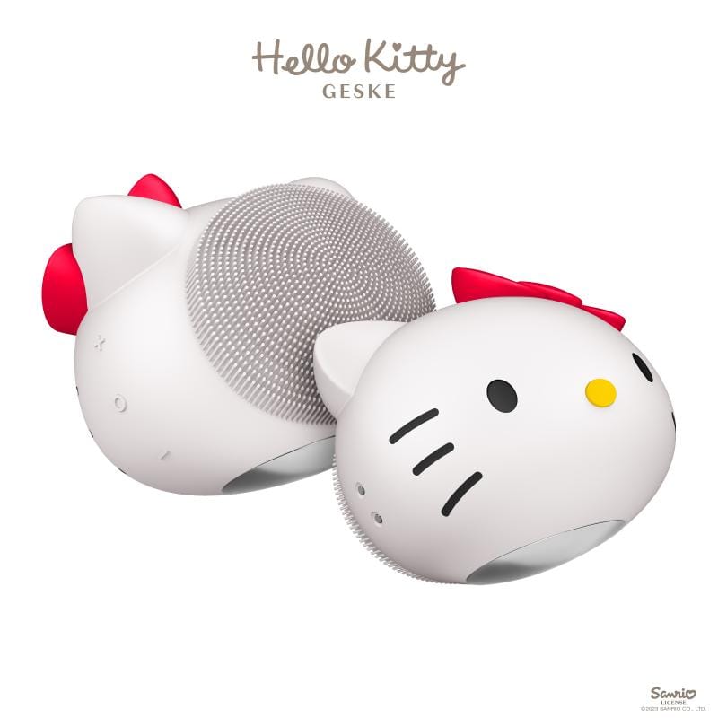 Фото товару: Ультразвукова щітка для обличчя GESKE Sonic  Facial Brush 4в1  by Hello Kitty № 5