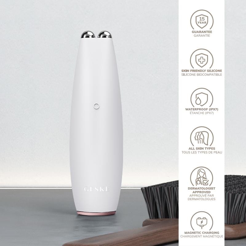 Фото товару: Мікрострумова ручка для підтяжки обличчя GESKE MicroCurrent Face-Lift Pen 6в1 starlight № 2