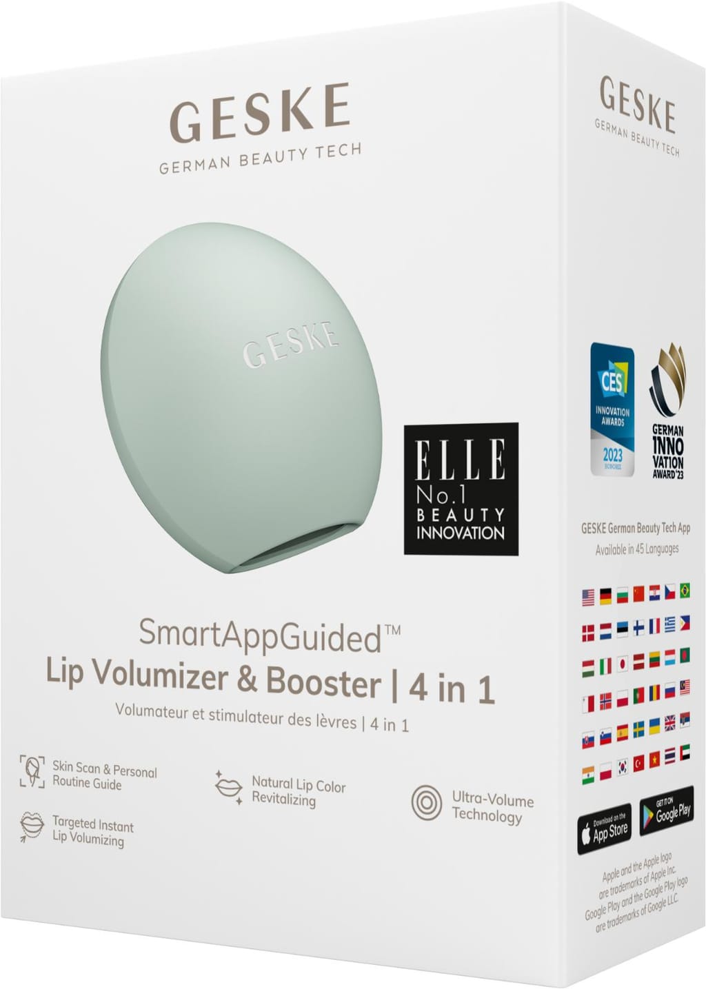 Фото товару: Пристрій для збільшення обʼєму губ GESKE Lip Volumizer&Booster 4в1 Small green № 7