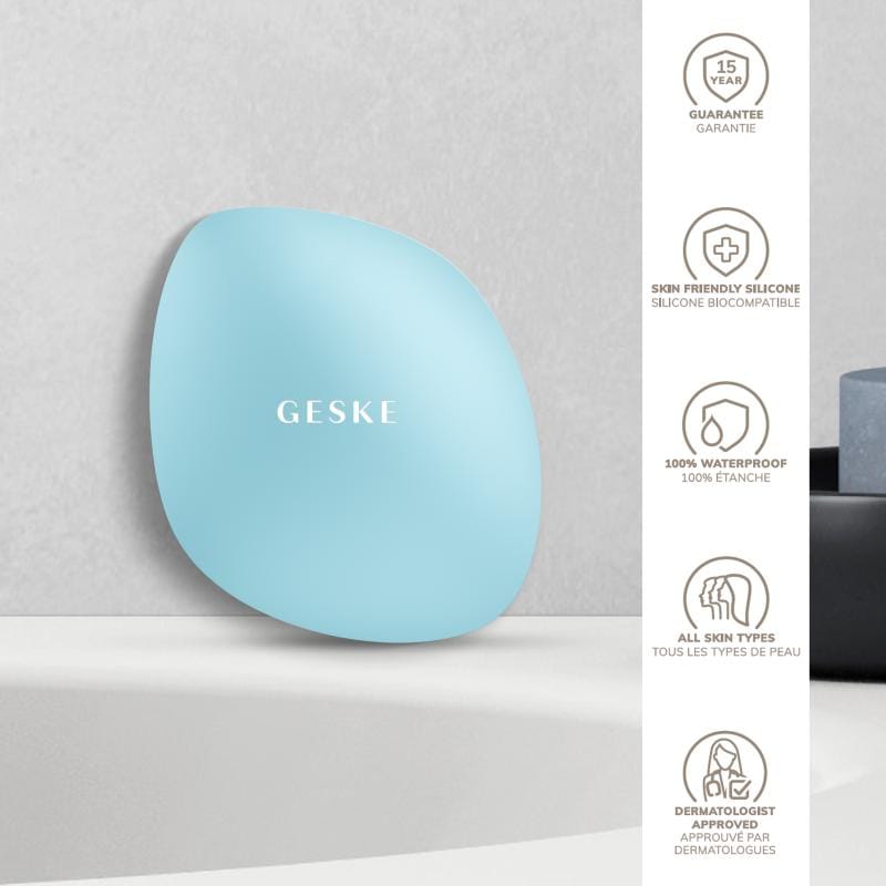 Фото товару: Щітка для обличчя GESKE Facial Brush 4в1 turquoise № 2