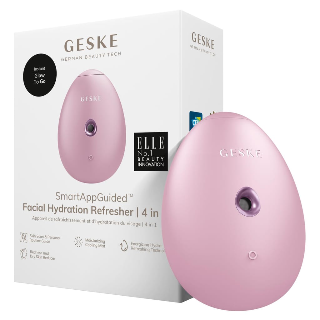 Фото товару: Електронний освіжувач для зволоження обличчя GESKE Facial Hydration Refresher 4в1 pink № 0
