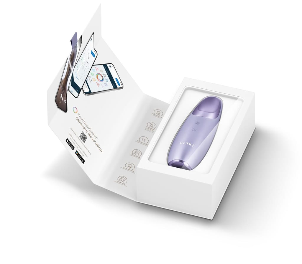 Фото товару: Енерджайзер для очей GESKE Warm&Cool Eye Energizer 6в1 purple № 8