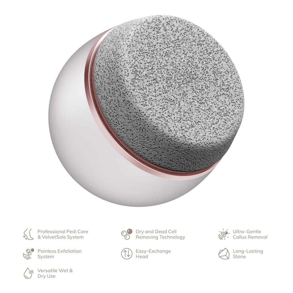 Фото товару: Набір для догляду за стопами GESKE Pumice Stone Callus Remover 7в1 starlight № 1