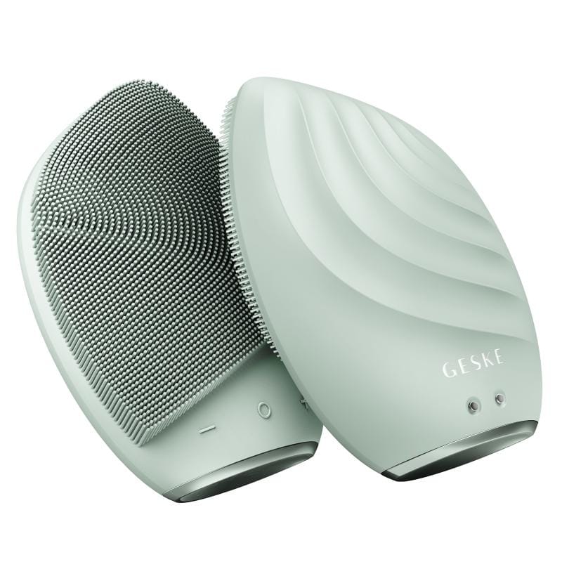 Фото товару: Електронна ультразвукова щітка для обличчя GESKE Sonic Facial Brush 5в1 green № 5