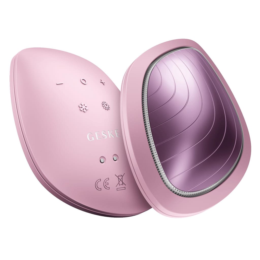 Фото товару: Ультразвукова маска тепло та холод GESKE Sonic Warm&Cool Mask 9в1 pink № 5