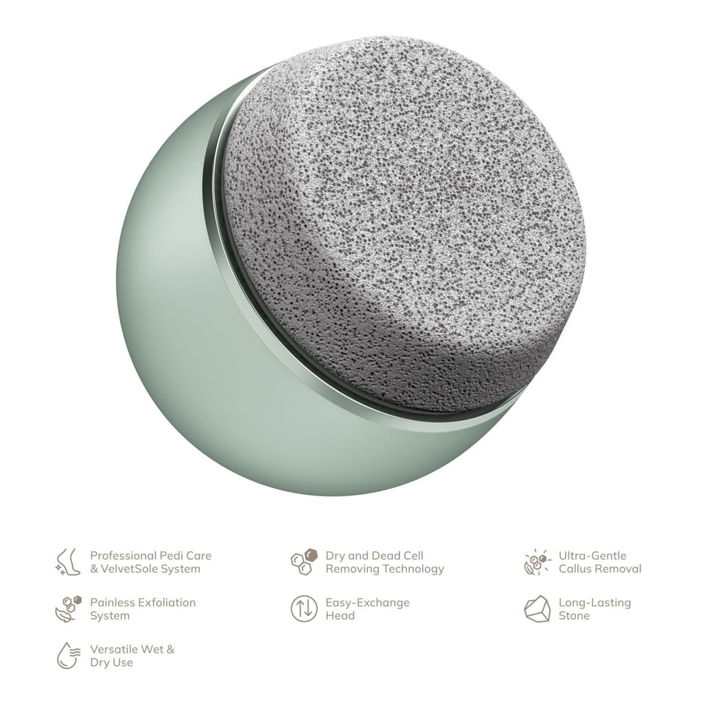 Фото товару: Набір для догляду за стопами GESKE Pumice Stone Callus Remover 7в1 green № 1