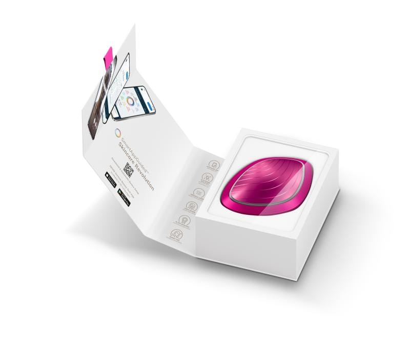 Фото товару: Ультразвукова маска тепло та холод GESKE Sonic Warm&Cool Mask 9в1 magenta № 8