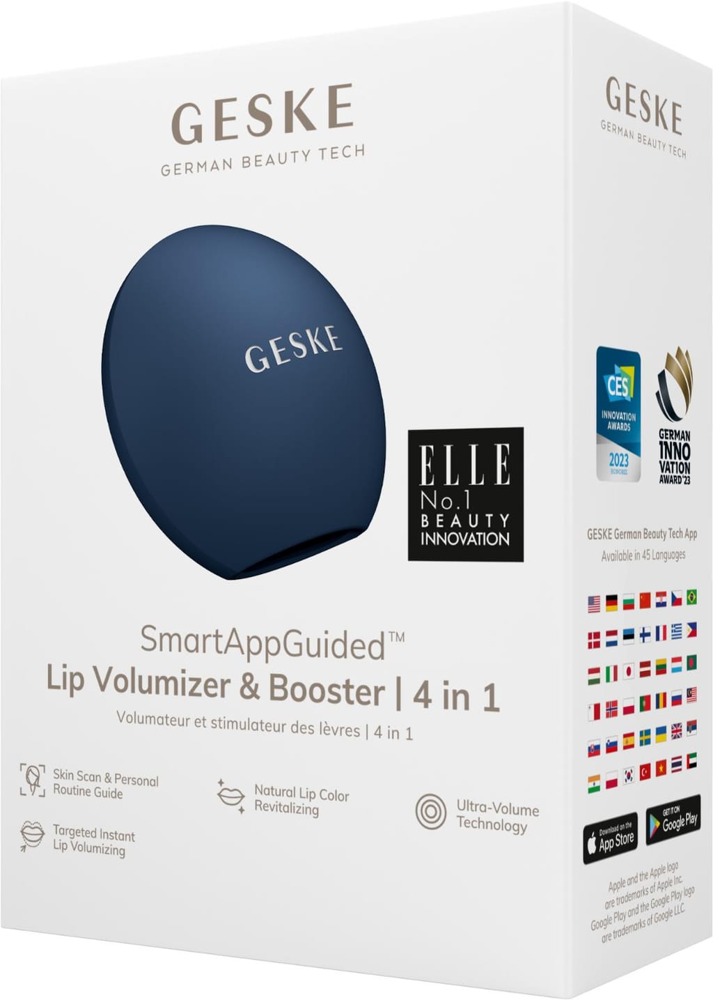 Фото товару: Пристрій для збільшення обʼєму губ GESKE Lip Volumizer&Booster 4в1 Small midnight № 7