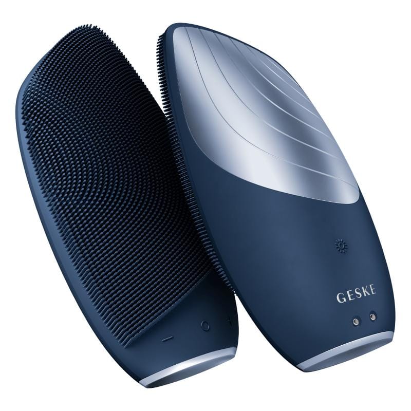 Фото товару: Електронна звукова термо щітка для обличчя GESKE Sonic Thermo Facial Brush 6в1 midnight № 5