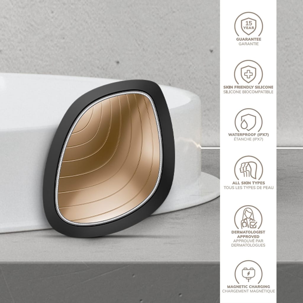 Фото товару: Ультразвукова маска тепло та холод GESKE Sonic Warm&Cool Mask 9в1 gray № 2