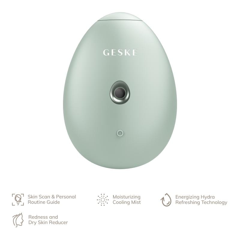 Фото товару: Електронний освіжувач для зволоження обличчя GESKE Facial Hydration Refresher 4в1 green № 1