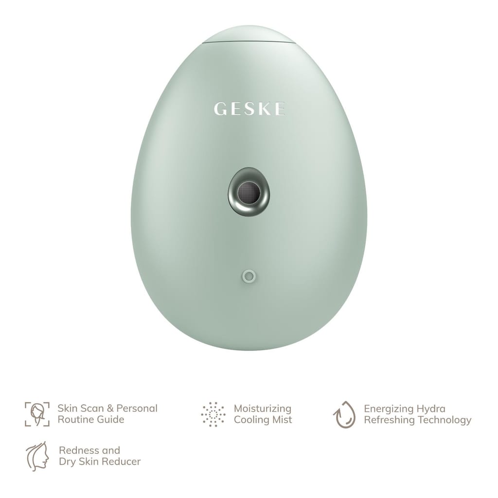 Фото товару: Електронний освіжувач для зволоження обличчя GESKE Facial Hydration Refresher 4в1 green № 1