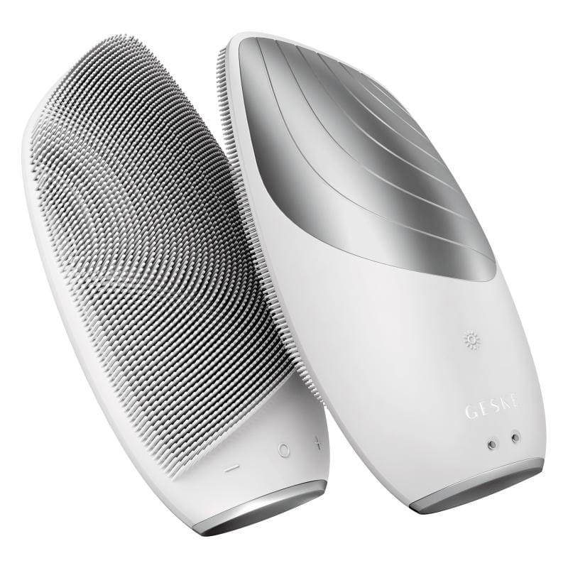 Фото товару: Електронна звукова термо щітка для обличчя GESKE Sonic Thermo Facial Brush 6в1 white № 5