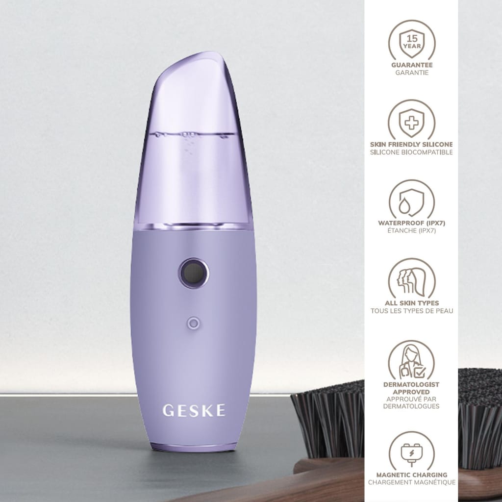 Фото товару: Зволожувач для шкіри обличчя GESKE Facial Hydration Refresher 4 in 1 purple № 2