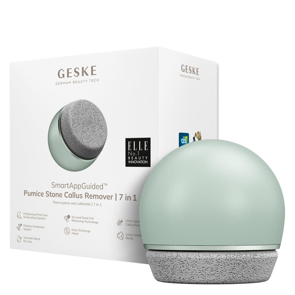 Фото товару: Набір для догляду за стопами GESKE Pumice Stone Callus Remover 7в1 green № 0