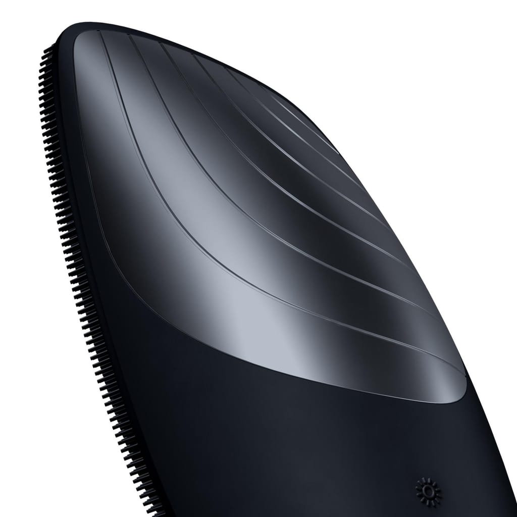 Фото товару: Електронна звукова термо щітка для обличчя GESKE Sonic Thermo Facial Brush 6в1 black № 4